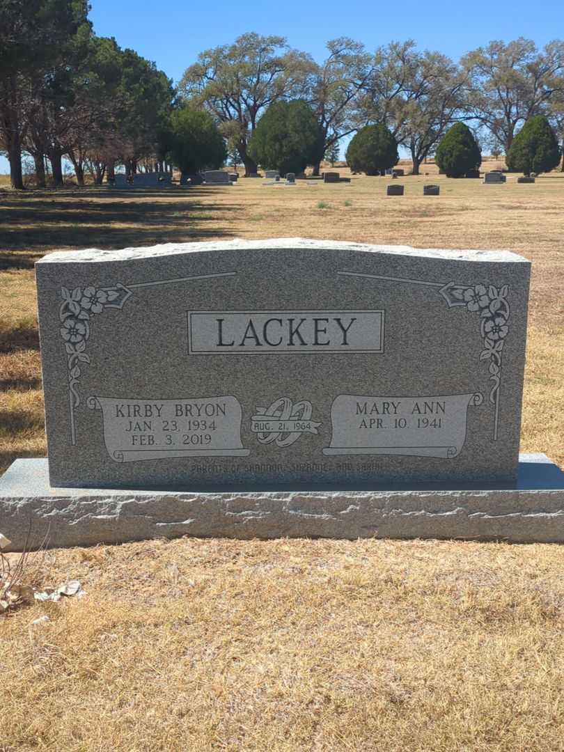 Kirby Bryon Lackey's grave. Photo 2