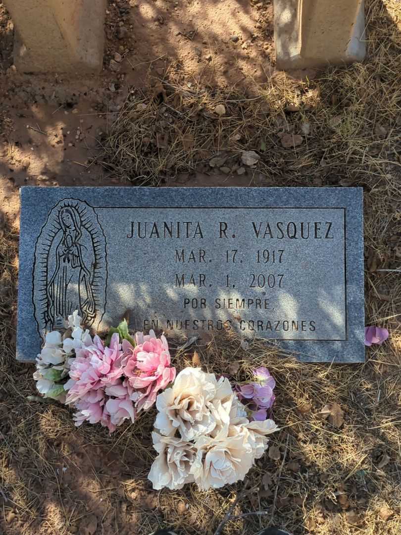 Juanita R. Vasquez's grave. Photo 2