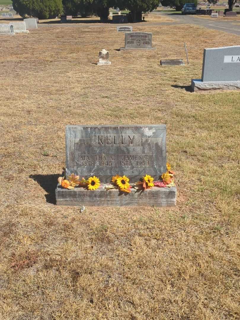 Martha A. Kelly's grave. Photo 1