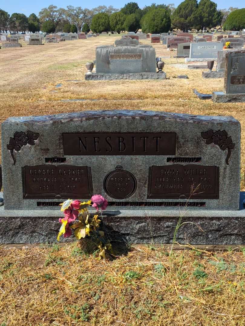 George Garnet Nesbitt's grave. Photo 1