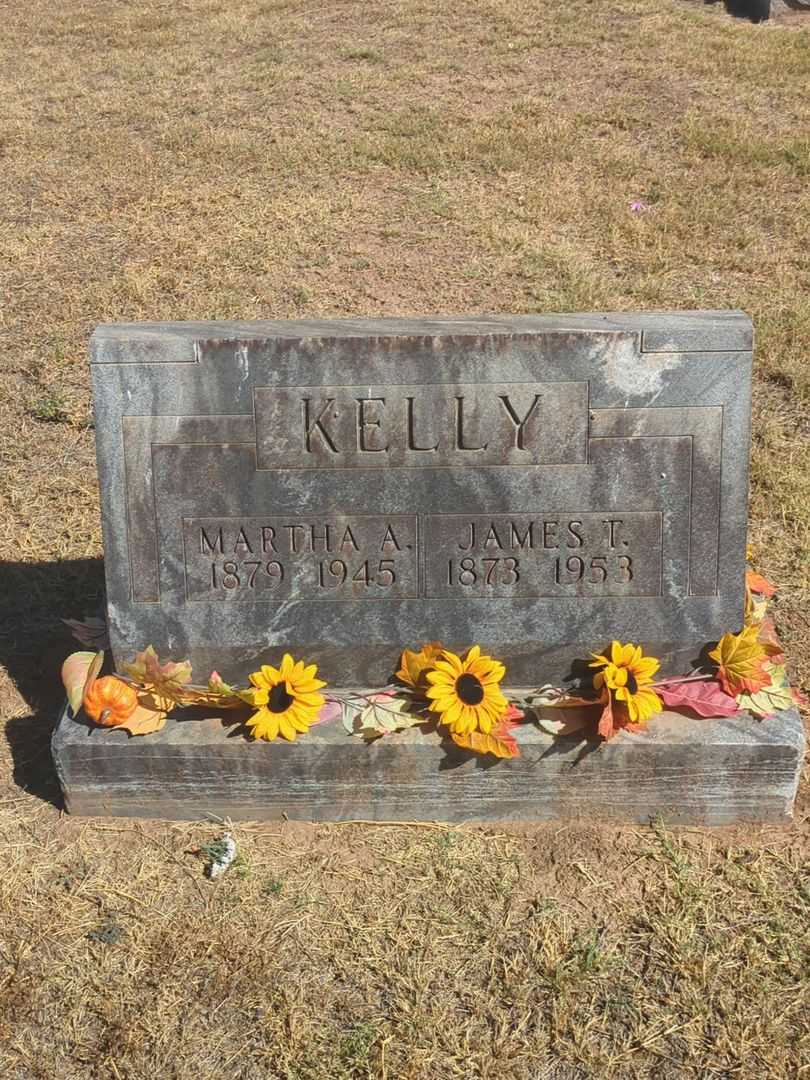 Martha A. Kelly's grave. Photo 2