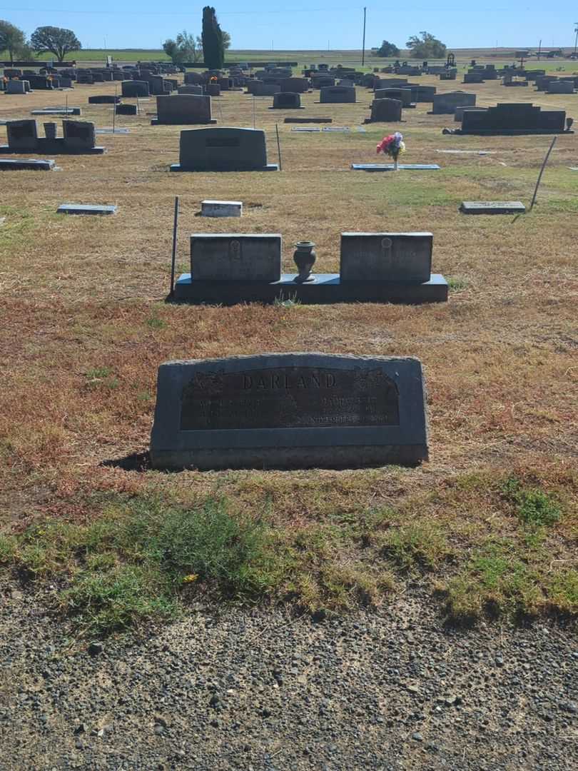 Bert Darland's grave. Photo 2