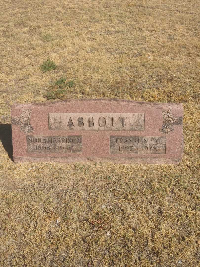 Franklin Gordon Abbott's grave. Photo 2