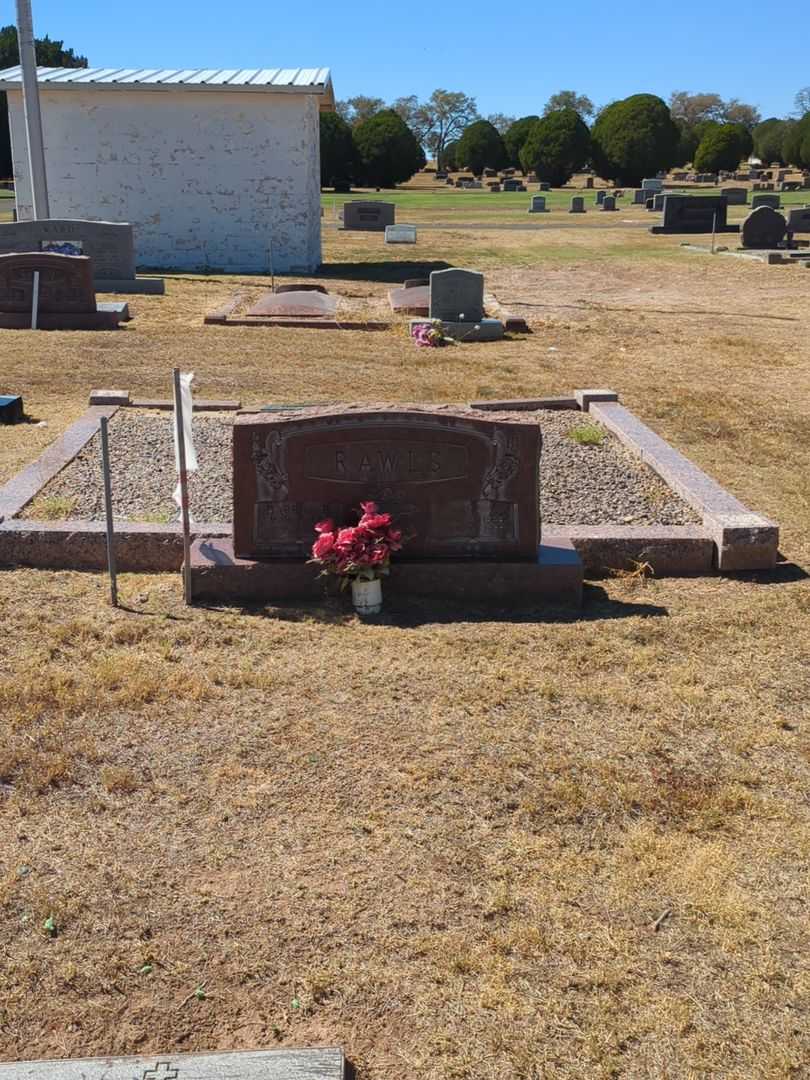 Mary Viola Rawls's grave. Photo 2