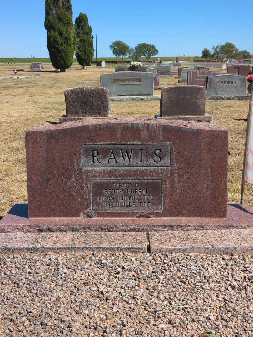 Mary Viola Rawls's grave. Photo 3
