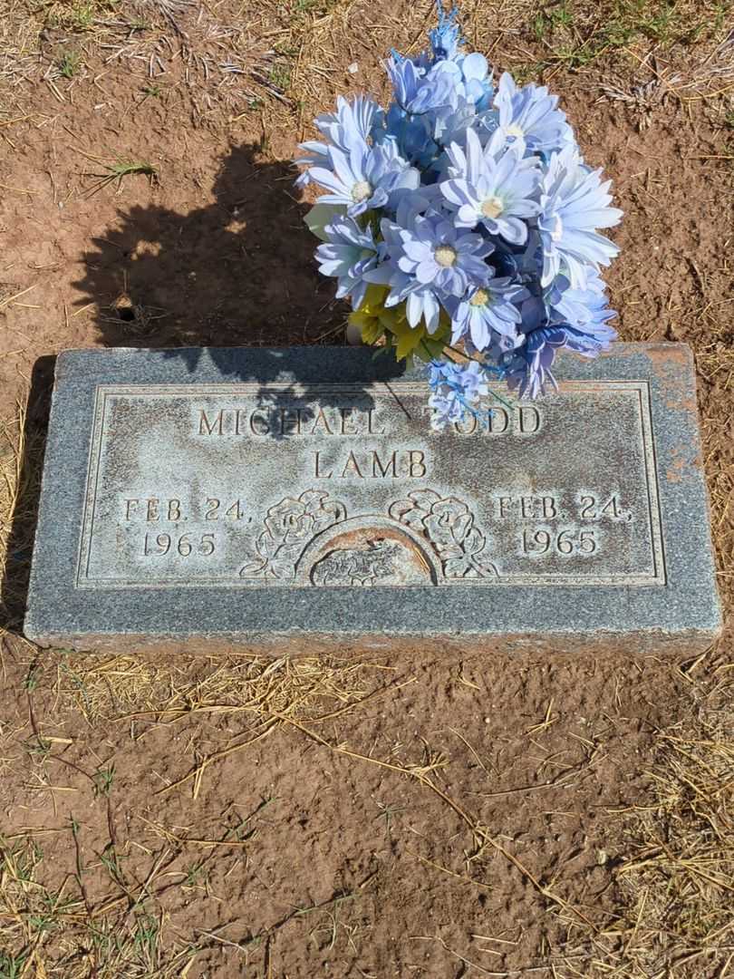 Michael Todd Lamb's grave. Photo 1
