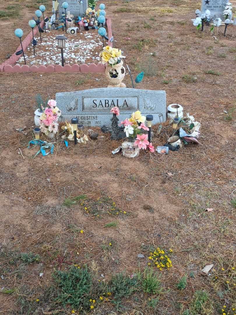 Augustine Sabala's grave. Photo 2