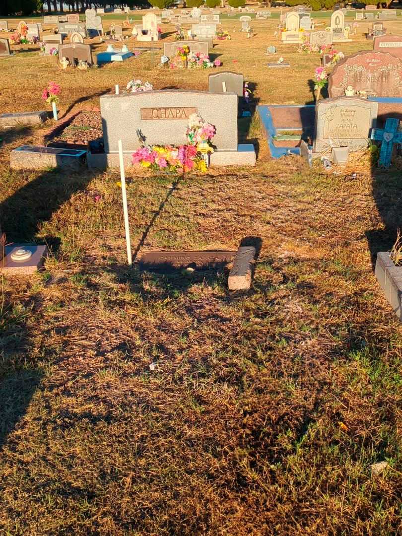 Casimiro Zapata's grave. Photo 2