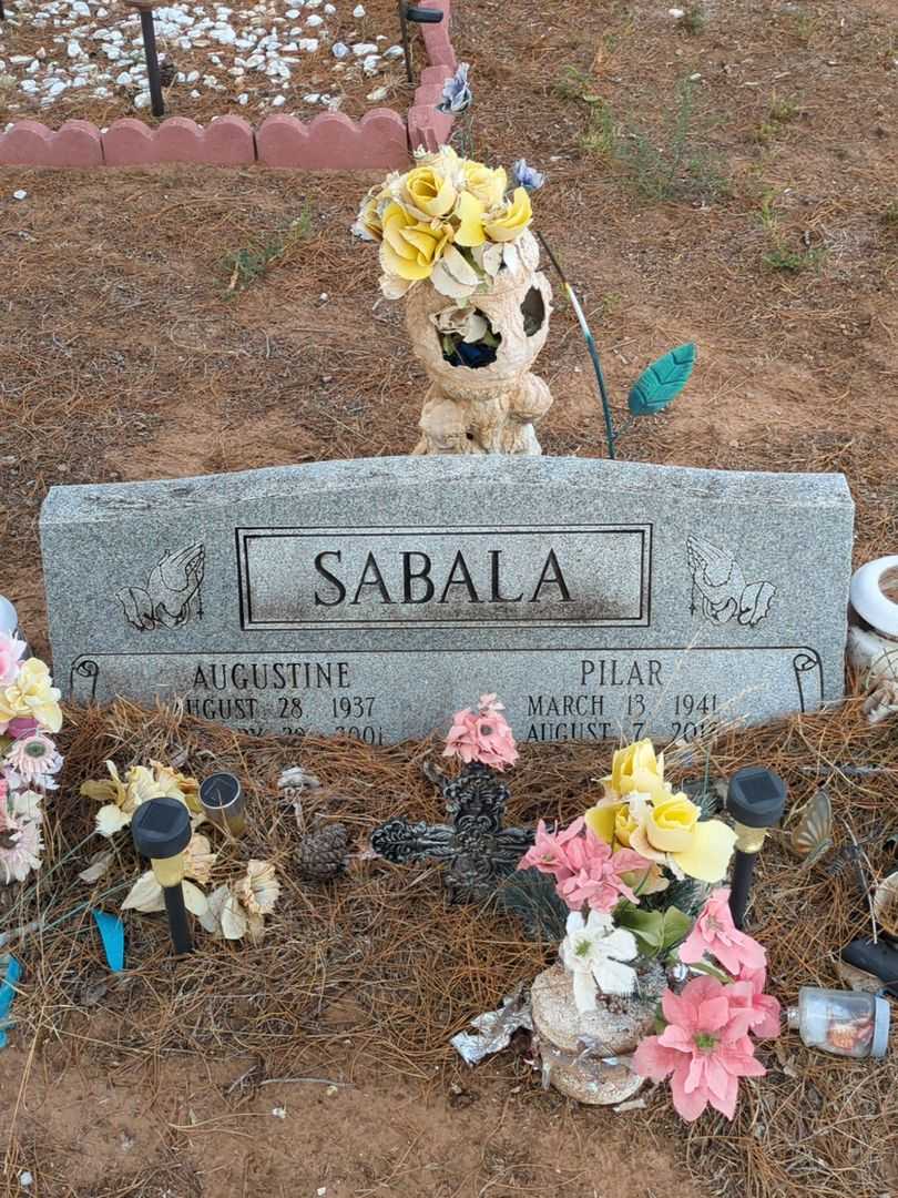 Augustine Sabala's grave. Photo 1
