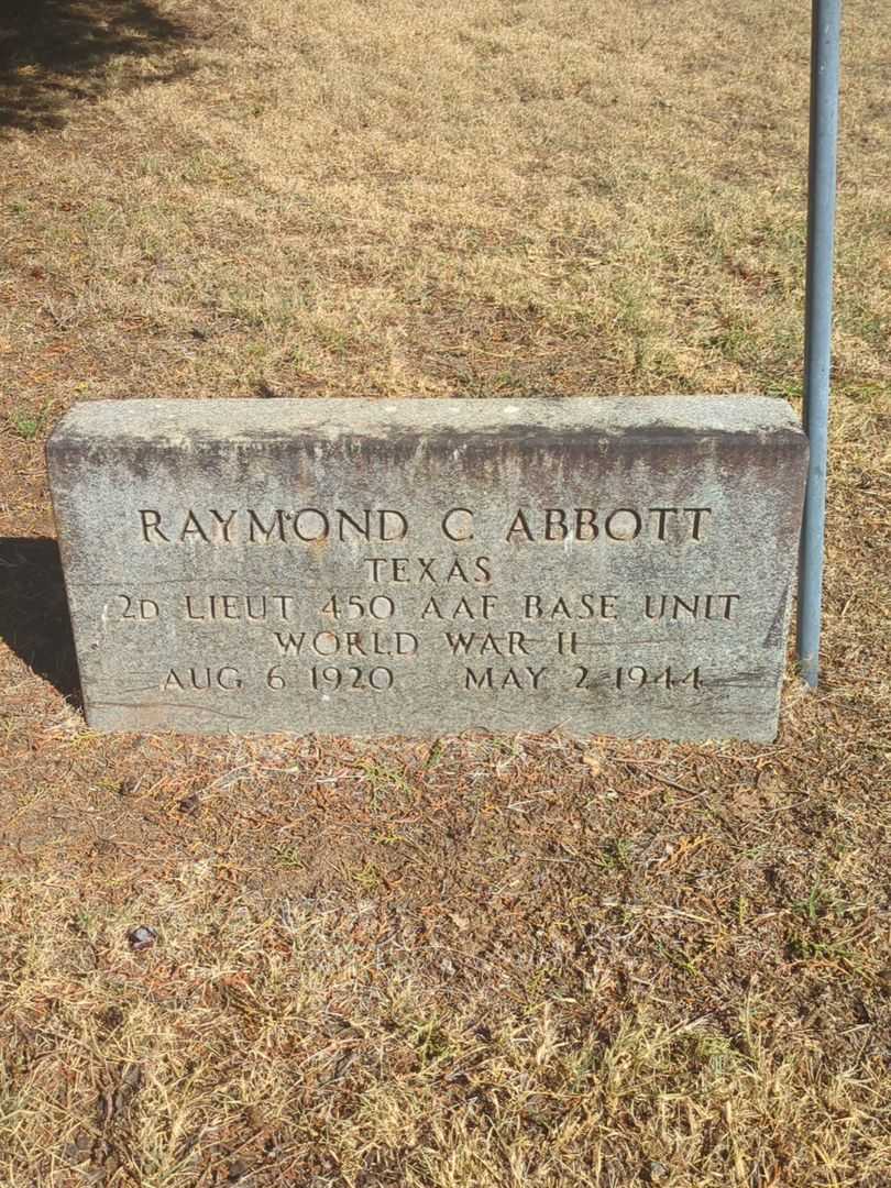 Raymond C. Abbott's grave. Photo 2