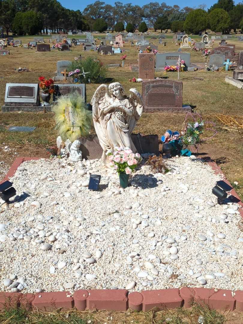 Linda Oiguin Garza's grave. Photo 2