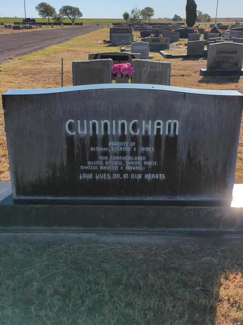 Belva Lee Tanner Cunningham's grave. Photo 3