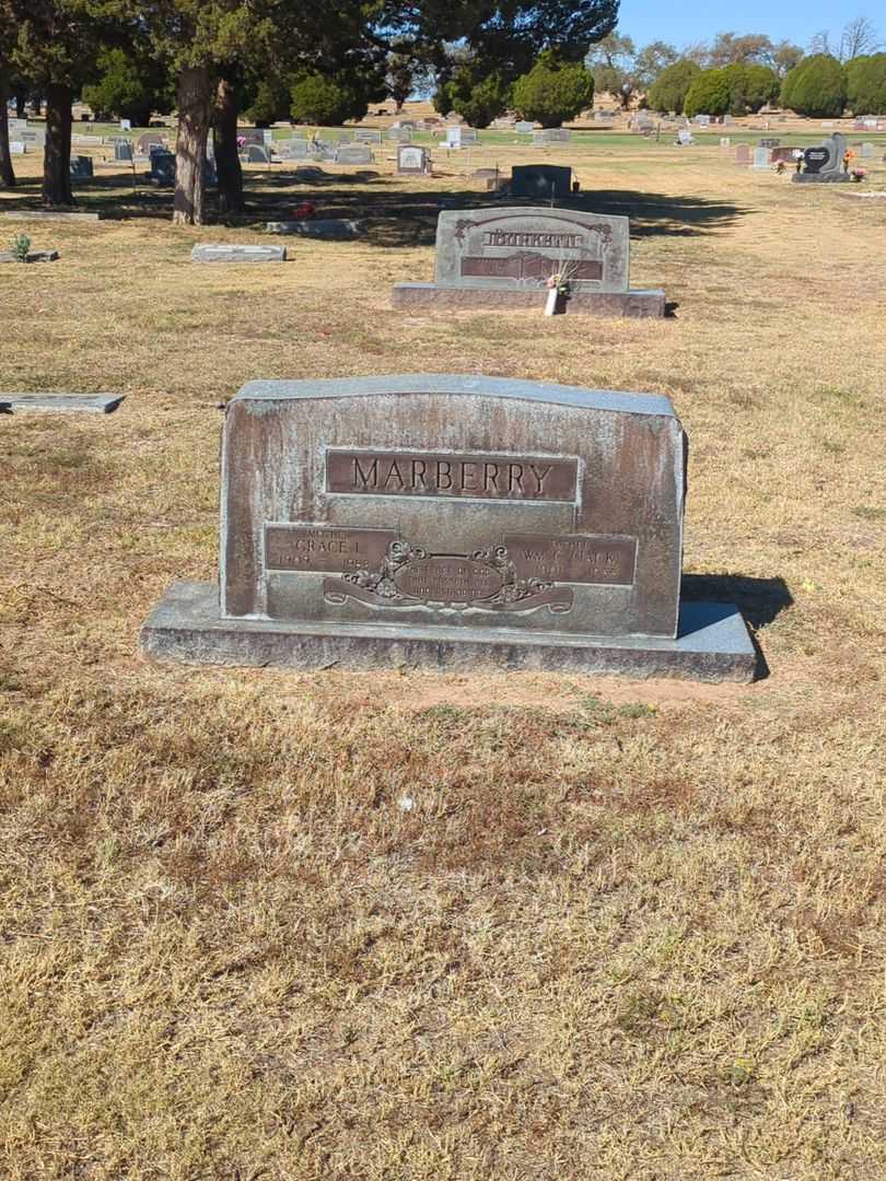 Wm. C. "Jack" Marberry's grave. Photo 2