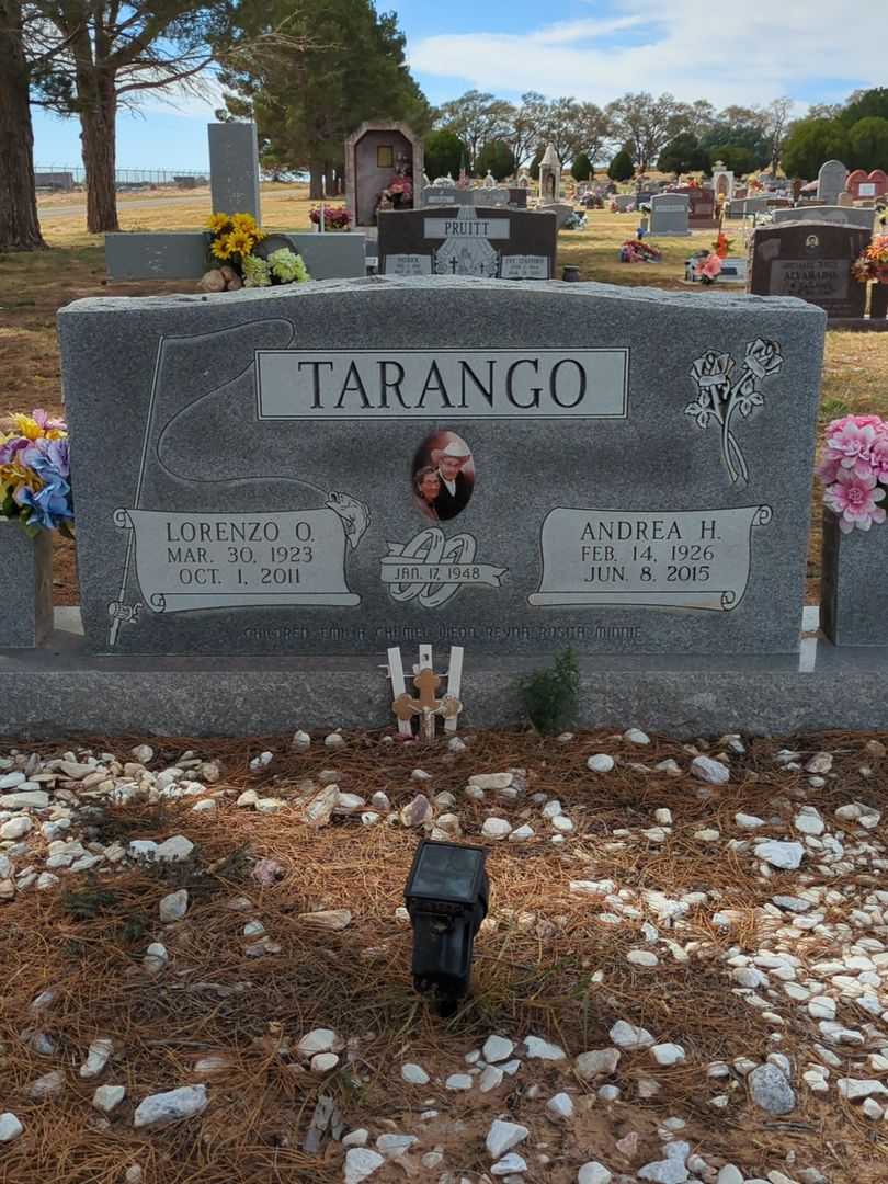 Andrea H. Tarango's grave. Photo 1