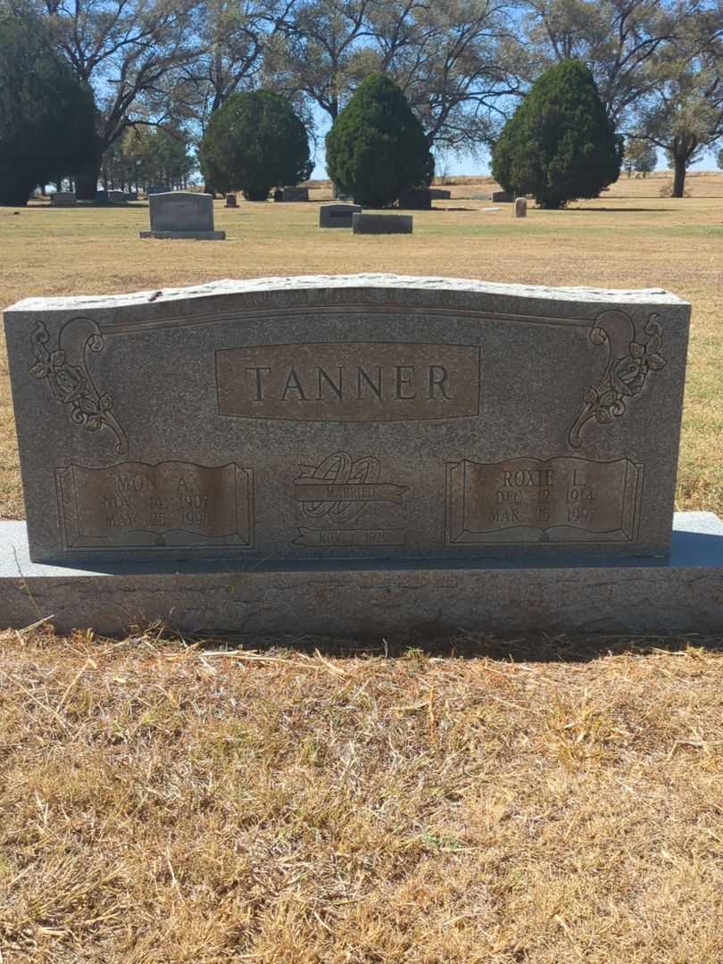 Mon Andy Tanner's grave. Photo 2