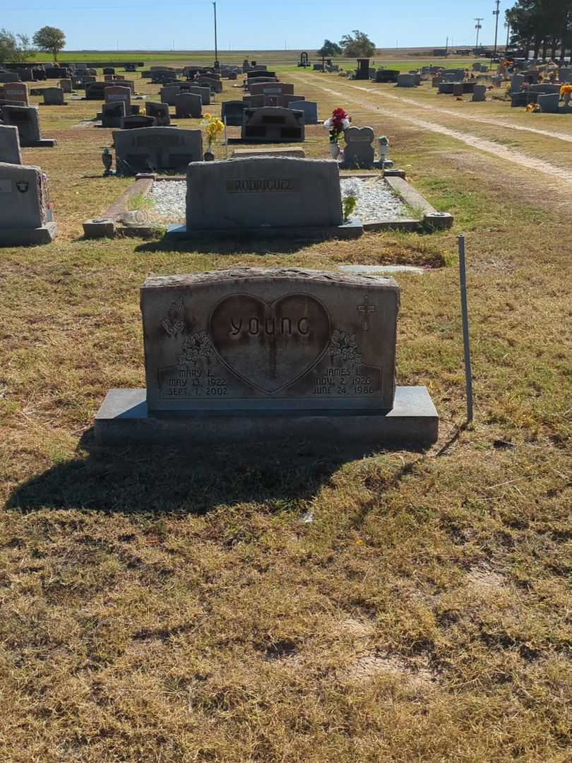 James Loyd Young's grave. Photo 2