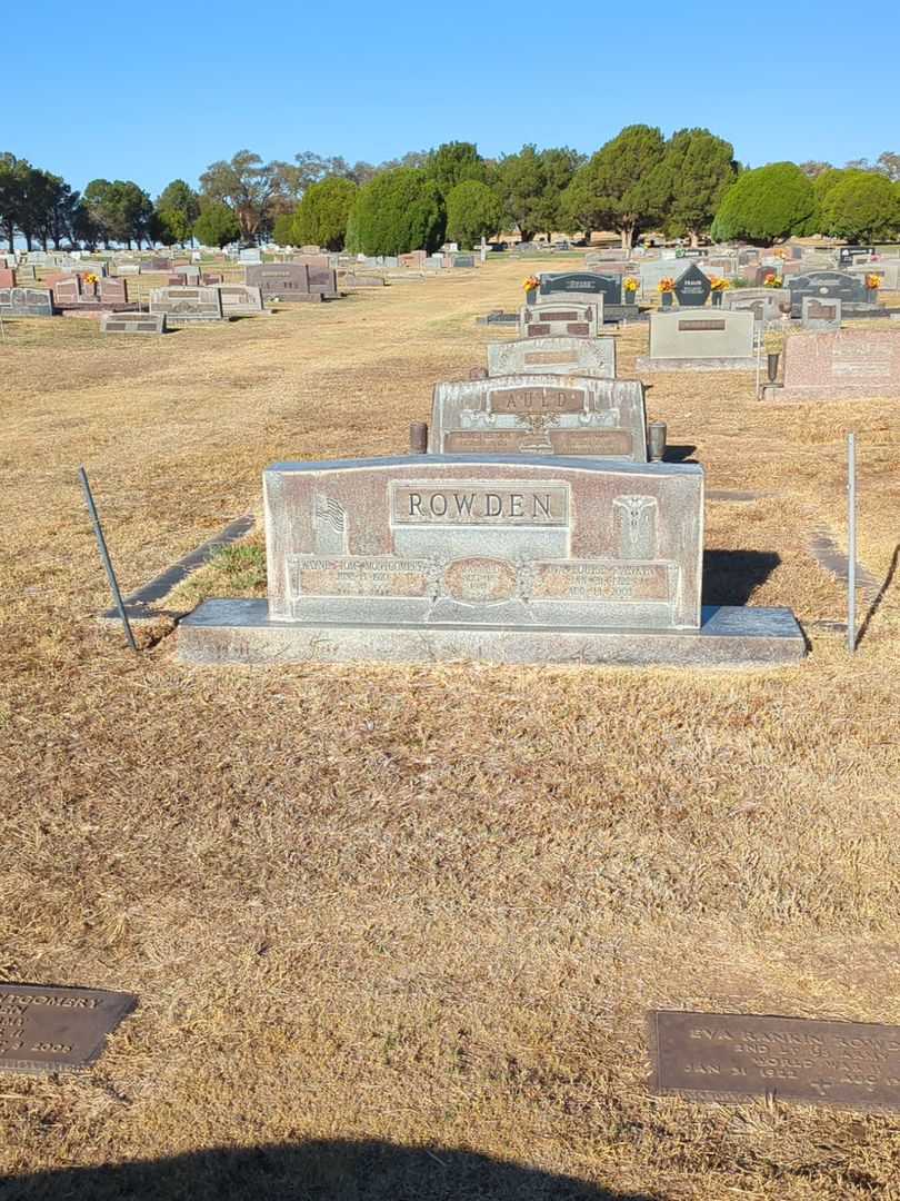 Eva Louise Rankin Rowden's grave. Photo 2