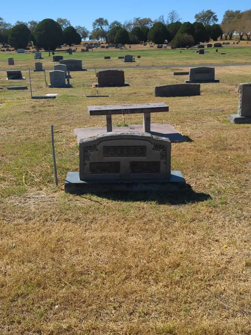 Alma E. Ellis's grave. Photo 2