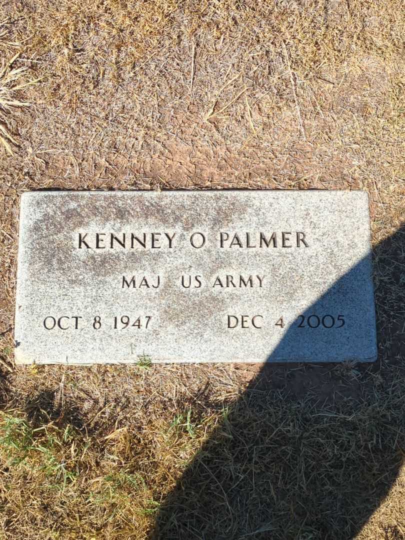Kenney O. Palmer's grave. Photo 3