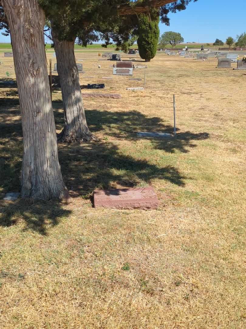 John F. York's grave. Photo 2