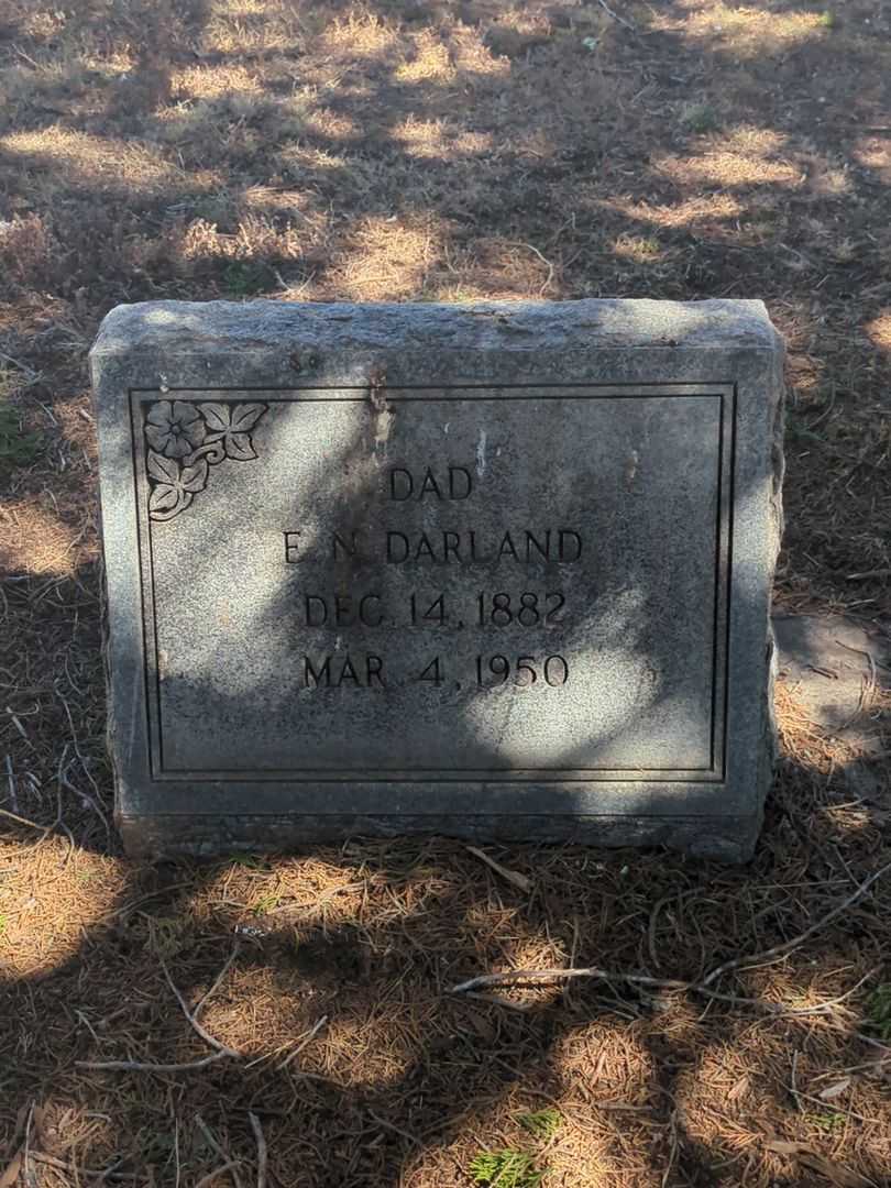 E. N. Darland's grave. Photo 2