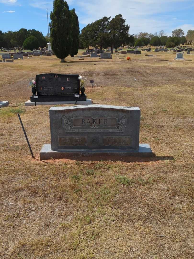 Frances Maurine "Rene" Baker's grave. Photo 2