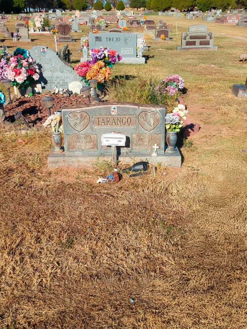 Jose T. Tarango's grave. Photo 2