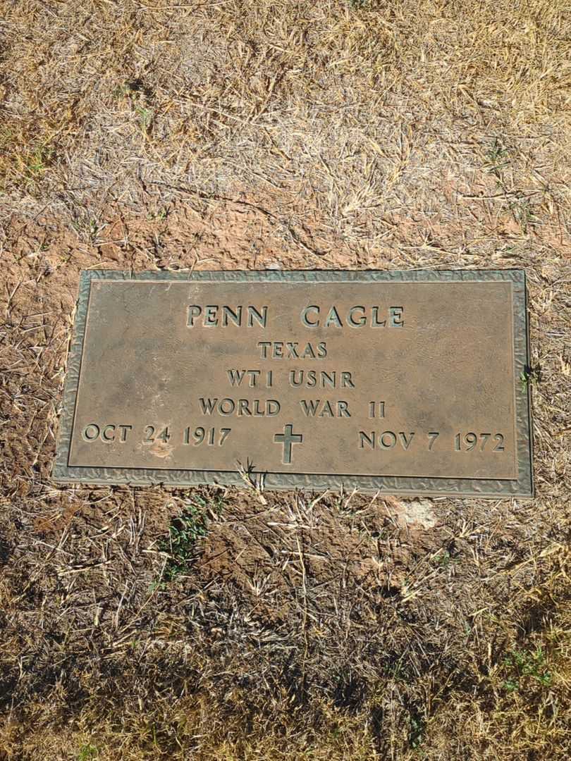 Penn Cagle's grave. Photo 3