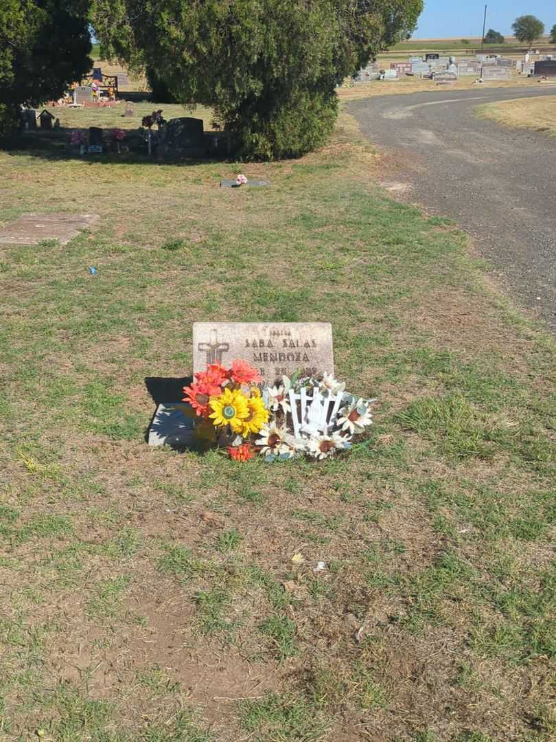 Sara Salas Mendoza's grave. Photo 1