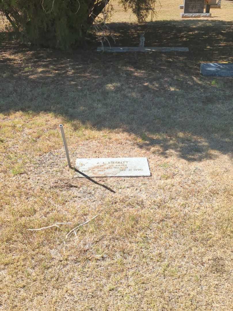 Augusta Lawerence Nesbitt's grave. Photo 2