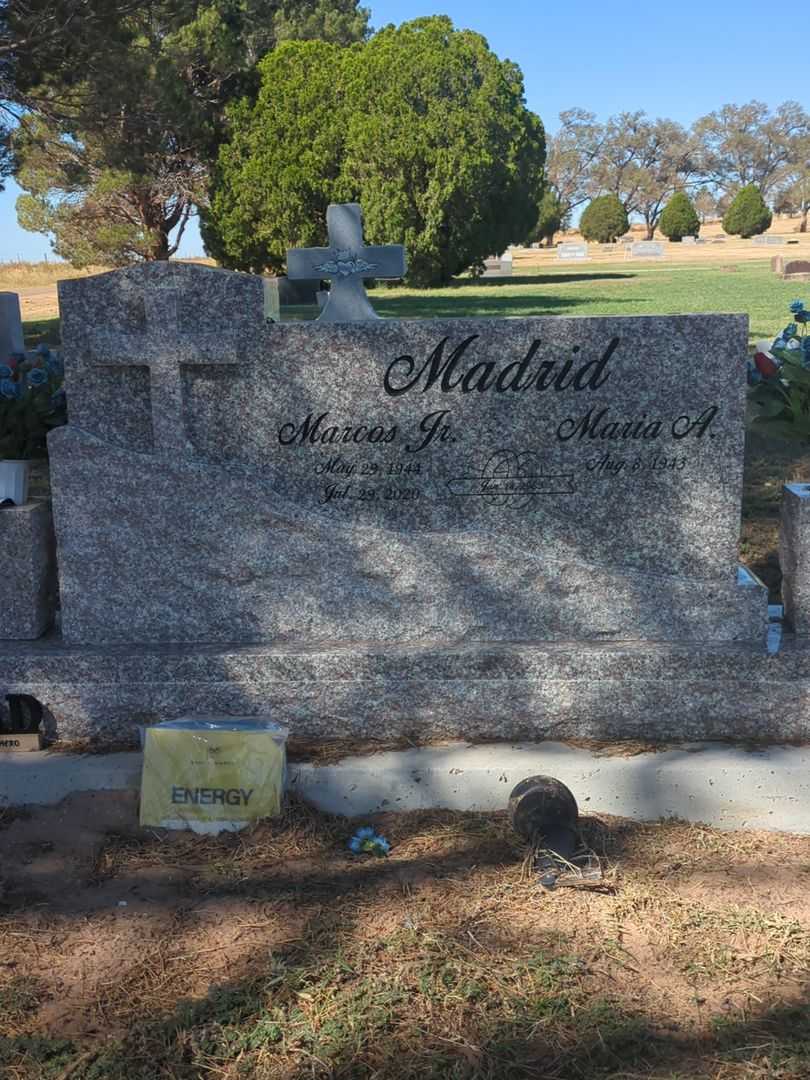 Marcos Granado Madrid Junior's grave. Photo 2