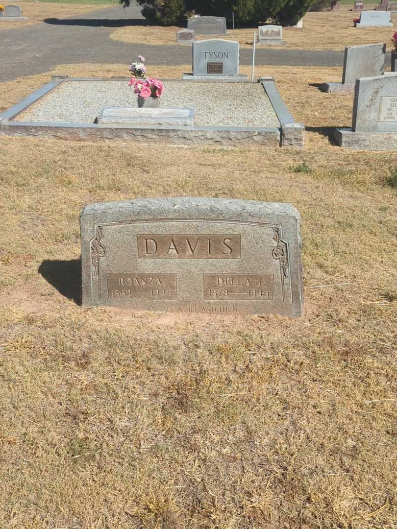 Della J. Davis's grave. Photo 1