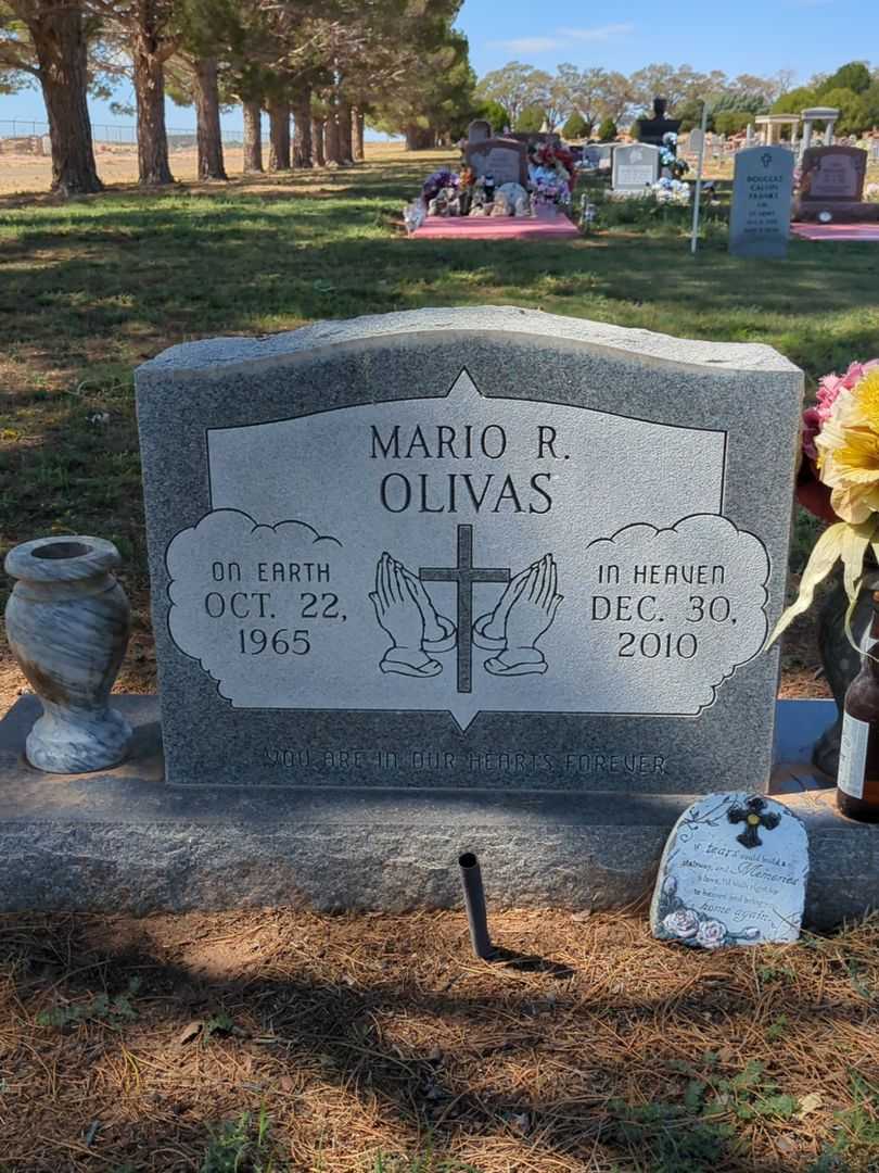 Mario R. Olivas Senior's grave. Photo 1