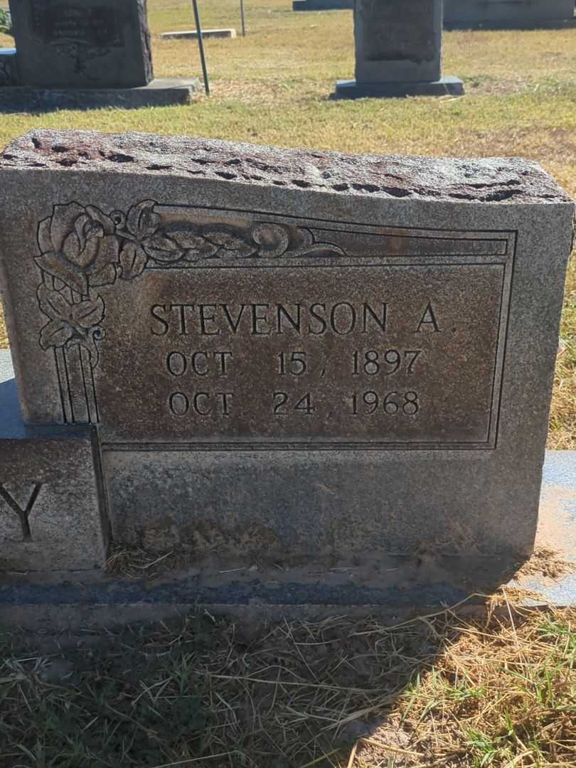 Stevenson A. Ramsey's grave. Photo 3