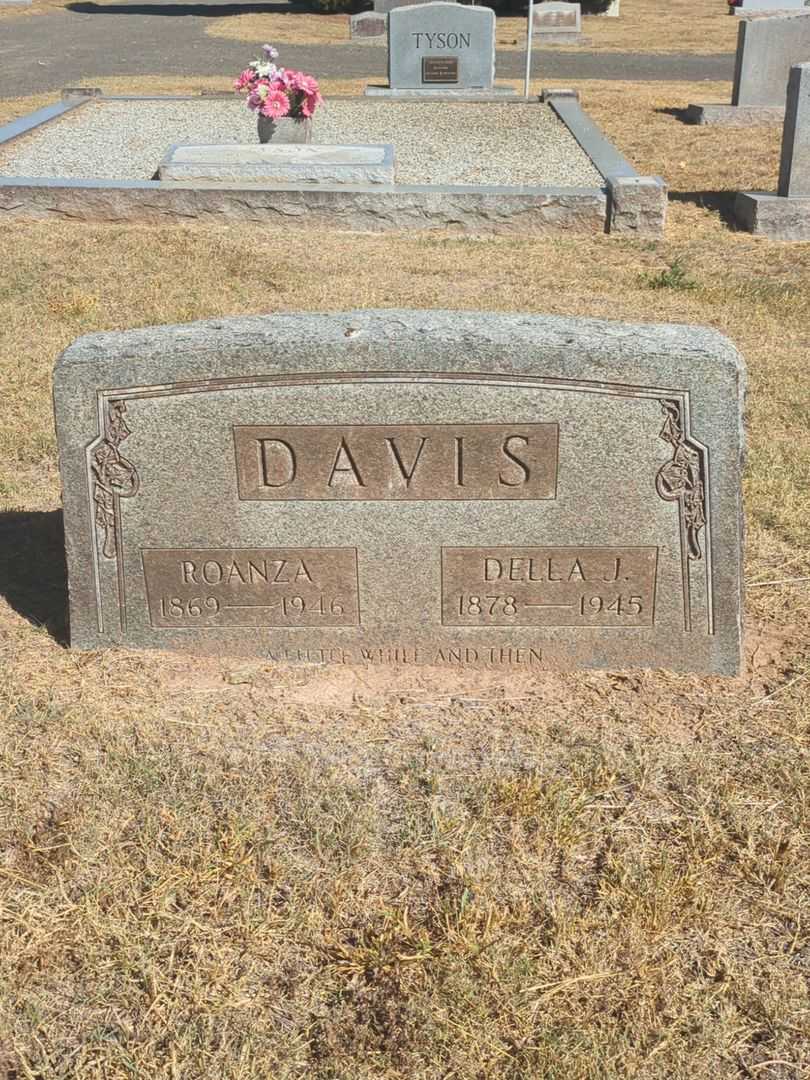Della J. Davis's grave. Photo 2