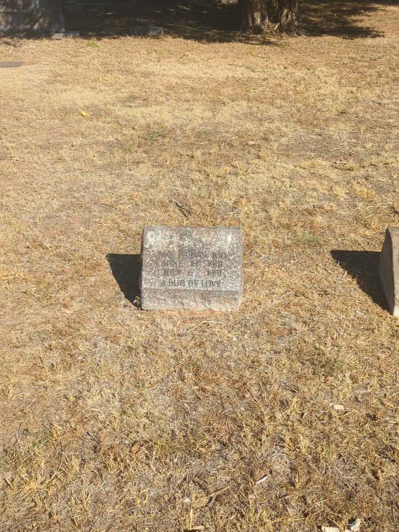 Ken Carvin Igo's grave. Photo 1