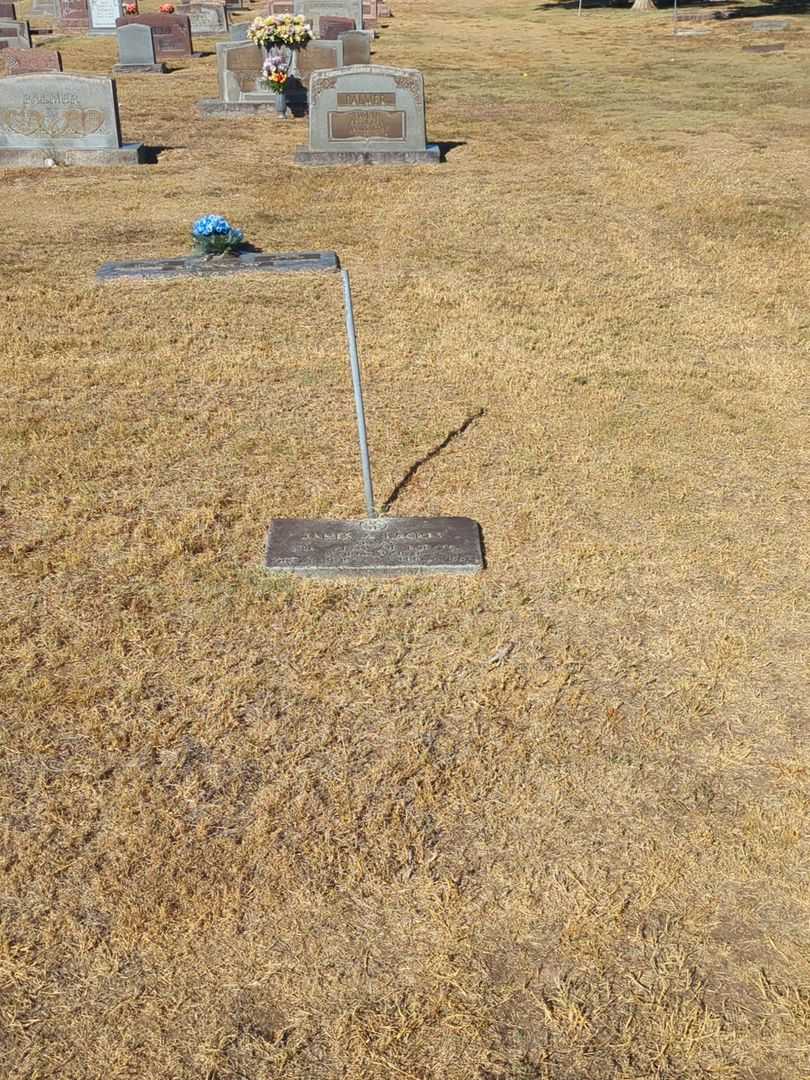 James A. Lackey's grave. Photo 2