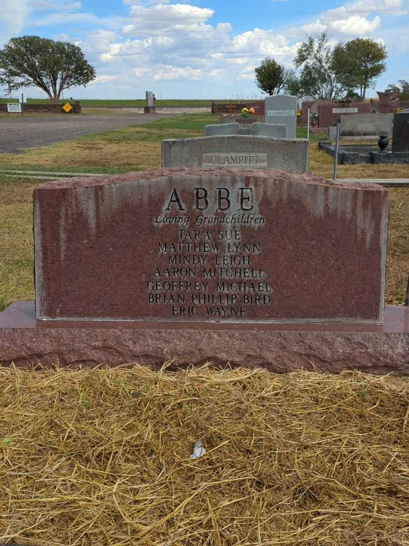 Berta Ezell Abbe's grave. Photo 3