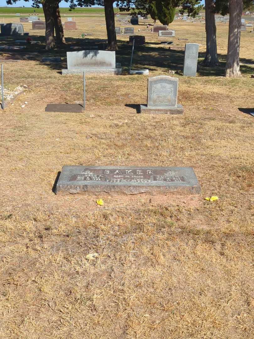 Connie R. Baker's grave. Photo 2