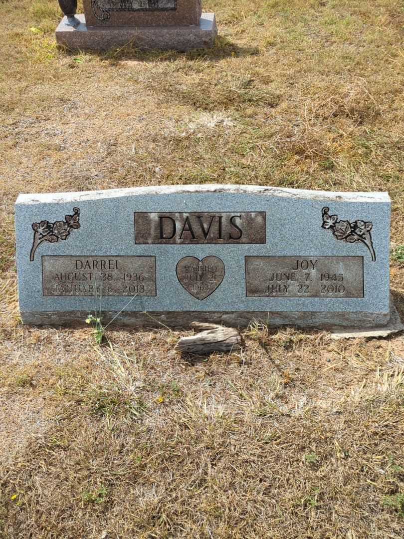 Darrel Davis's grave. Photo 1