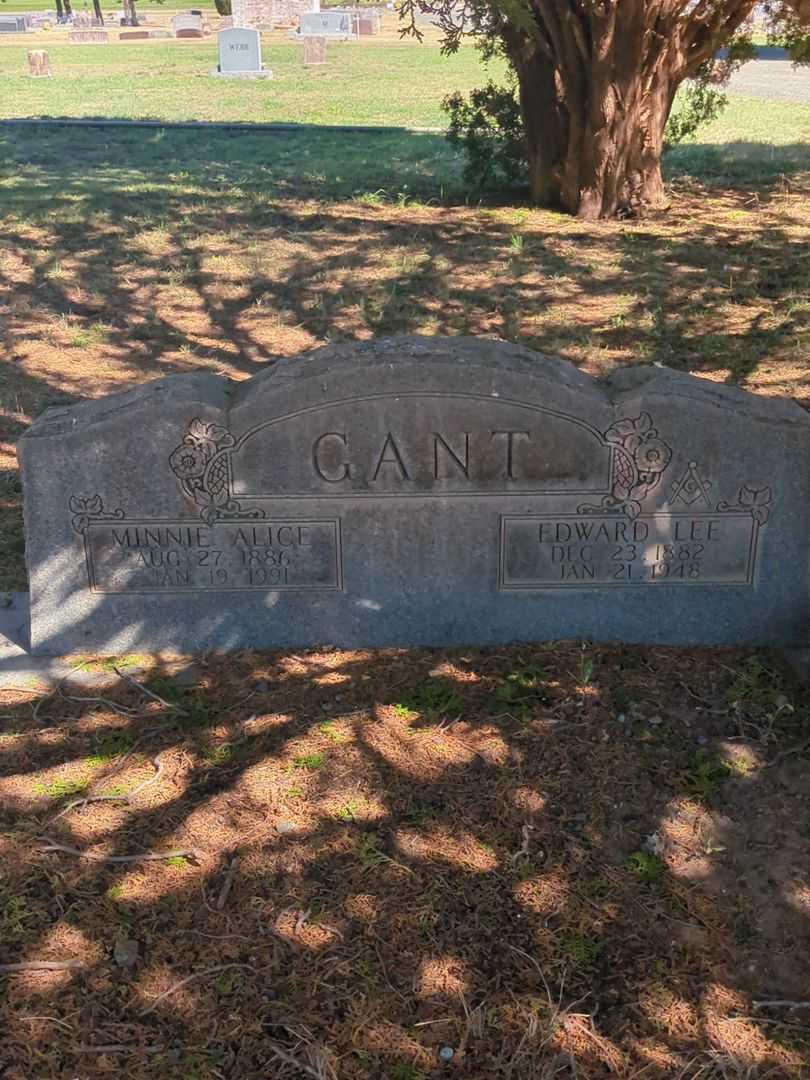 Edward Lee Gant's grave. Photo 2