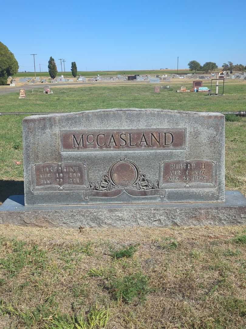 Josephine Dankworth McCasland's grave. Photo 2