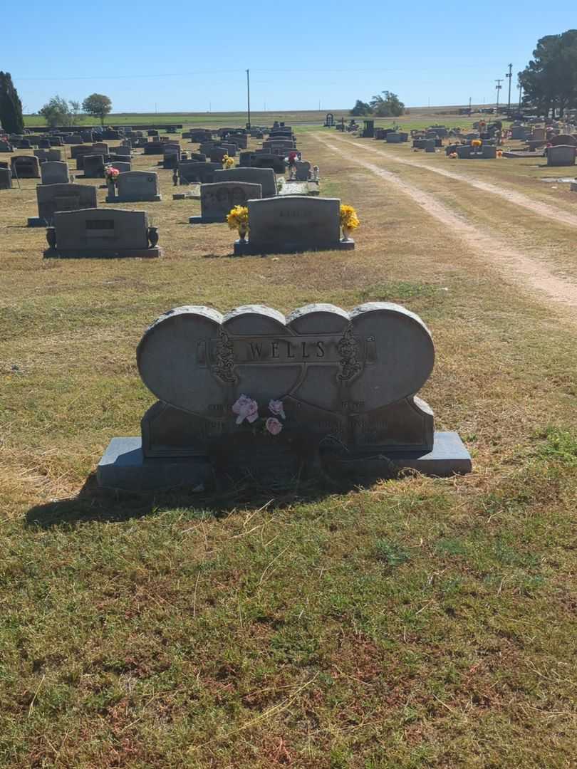 Ural Farmer Wells's grave. Photo 2