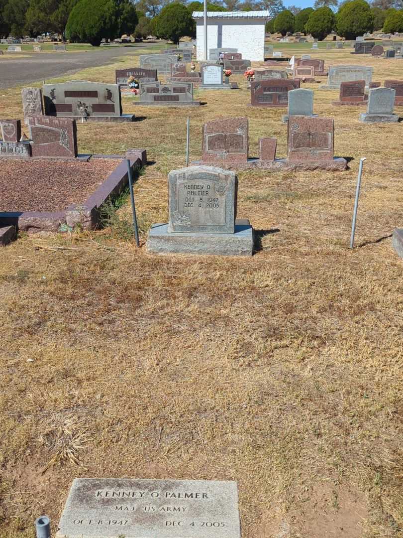 Kenney O. Palmer's grave. Photo 2