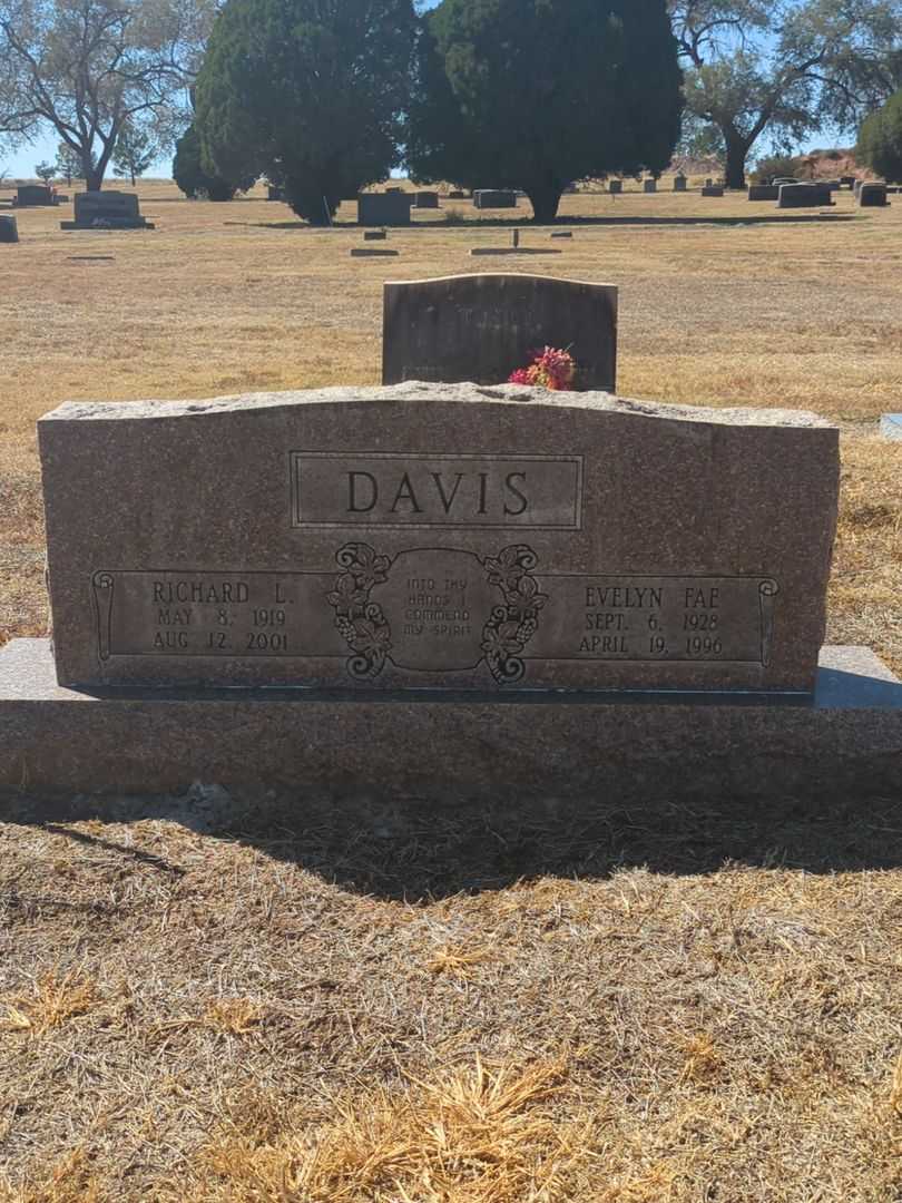 Evelyn Fae Davis's grave. Photo 2