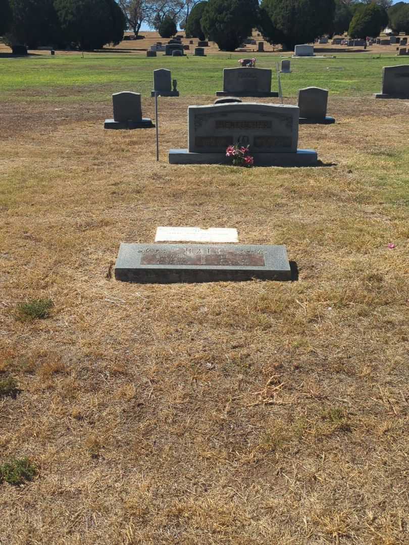 Mary Lee Hall's grave. Photo 1