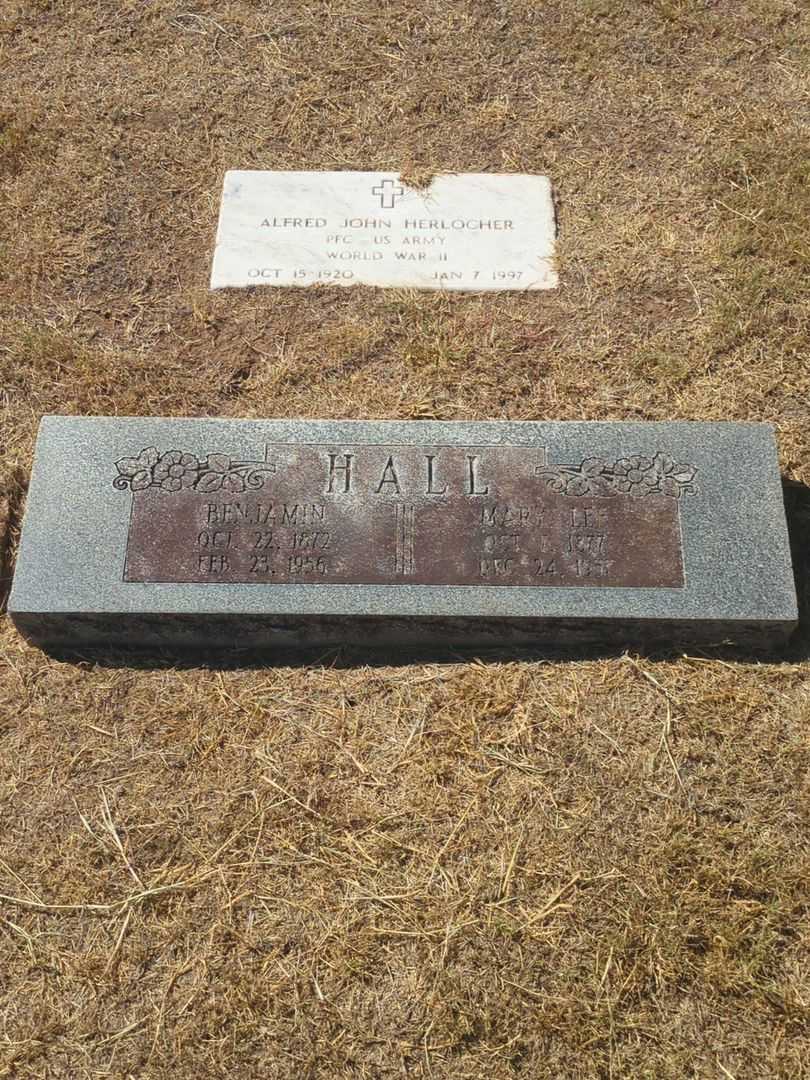 Mary Lee Hall's grave. Photo 2