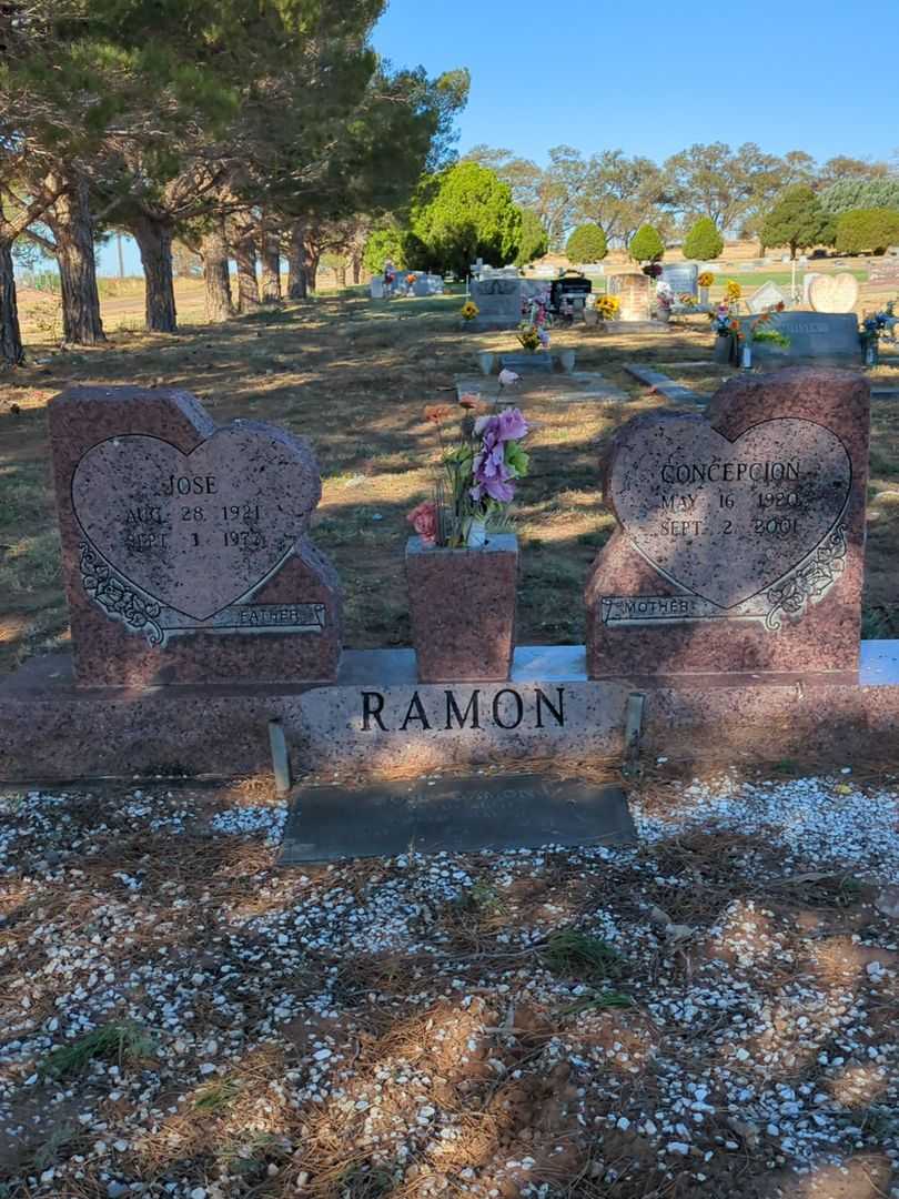 Concepcion Ramon's grave. Photo 1