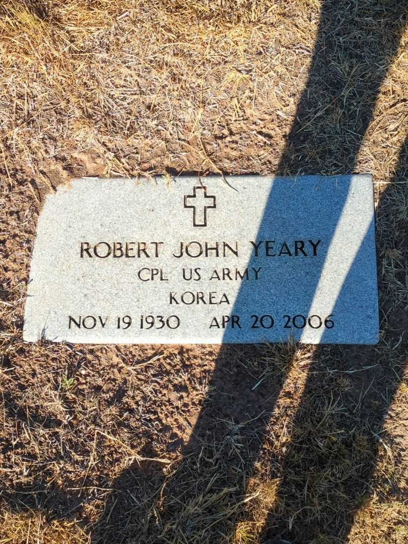 Robert John Yeary's grave. Photo 4
