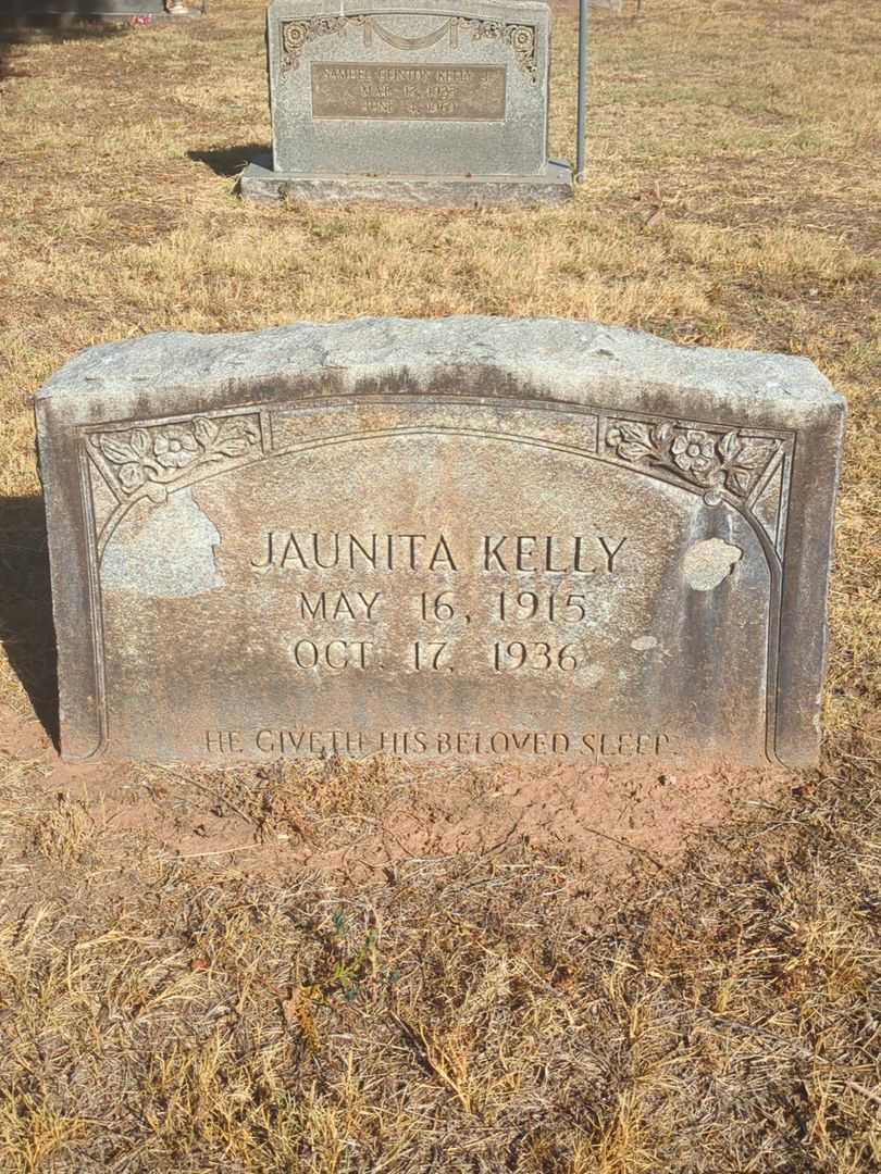 Juanita Kelly's grave. Photo 2